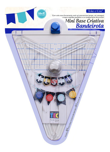 Mini Base Criativa Bandeirolas - We R