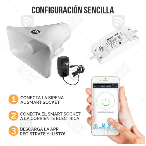 Imagen 6 de 10 de Alarma Vecinal Wifi Inalambrico Caja Proteccion Casa Sensores Sirena Tipo Banco Alerta Control Via App Celular Negocio