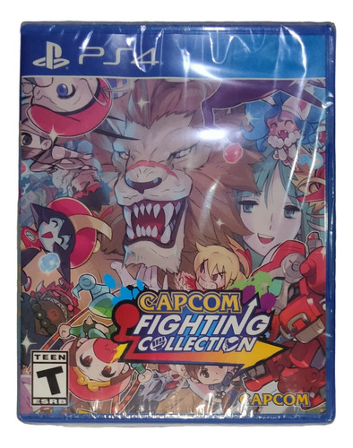 Capcom Fighting Collection Físico Sellado Para Tu Ps4