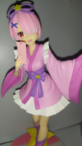 Figura Anime Ram Y Rem 100% Original Re:zero (Usado)