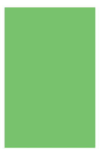 Lamina Plastico Para Arte 11 X 17  Color Verde Fluorescente
