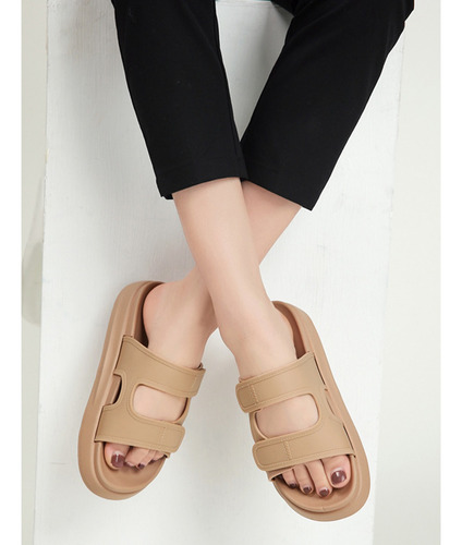 Sandalias De Mujer Con Suela Plana Y Suave
