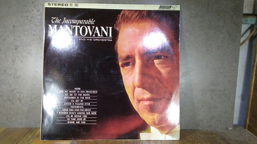 D866 The Incomparable Mantovani And His Orchestra Lp