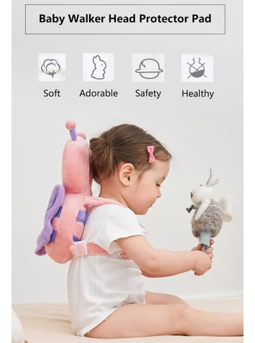 Almohada Anticaída, Gorro Infantil Para Caminar, Dibujo Anim