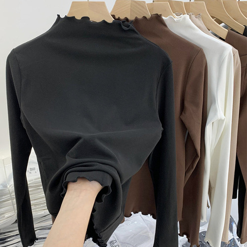 Nueva Semialta Engrosada Con Forro Polar Para Otoño E Invier