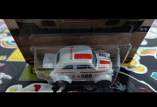 Hot Wheels 60's Fiat 500d Modificado Blanco