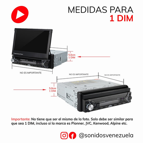 Adaptador De Reproductor 1dim Para Ford Ka