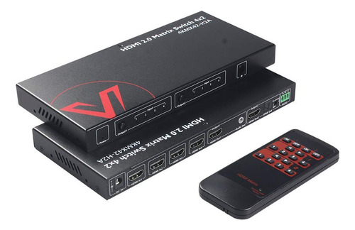 Av Access Interruptor Matriz Hdmi Hdr Arc Spdif Audio In Api