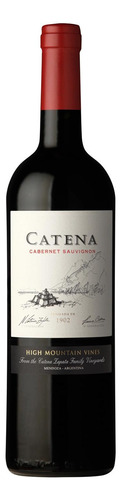 Pack De 2 Vino Tinto Catena Cabernet Sauvignon 750 Ml