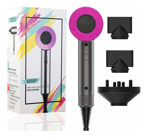 . Secador De Pelo 1800w Iónico Secador De Pelo Profesional