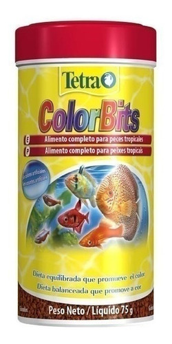 Tetra Colorbits Tropical Granules 75gr -  75gr