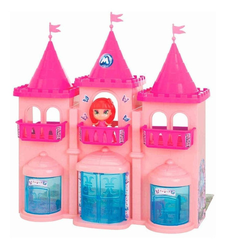 Castelo Magic Toys Princess Meg Rosa - 1092