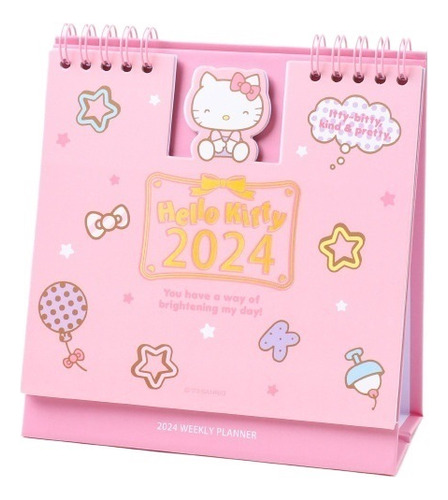 Calendario Sanrio 2024 Calendario De Escritorio Hello Kitty