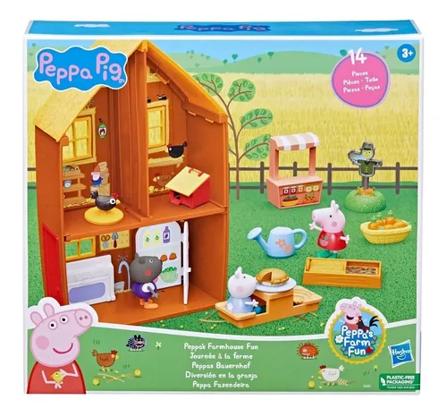 Peppa Pig Paquete de Figuras de acción de la Familia de : :  Juguetes y Juegos