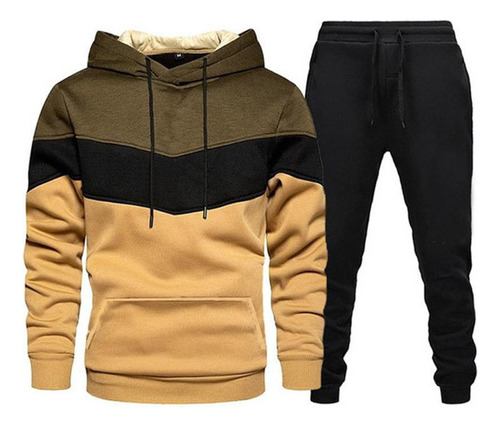 Conjunto De Pantalón Y Sudadera De Dos Piezas For Hombre