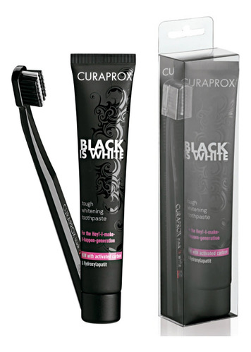 Pasta Dental Curaprox Black Is White 90 ml
