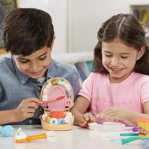 Playdough Hasbro Play Doh Toying Dentist, 18 piezas