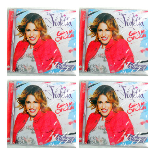 Violetta - Gira Mi Canción : Lote X 4 Cds Disney Nuevos