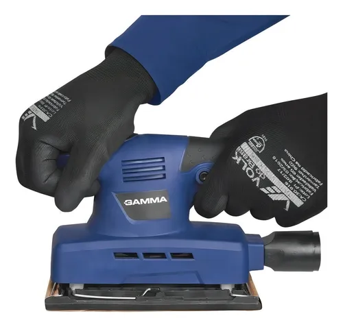 Lijadora orbital Gamma Hobby GH1001 azul celeste 60Hz 135W