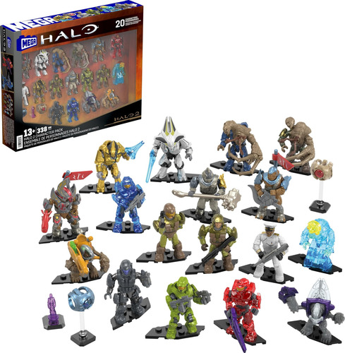 Set De Juguetes De Construcción De Figuras De Acción Mega Ha
