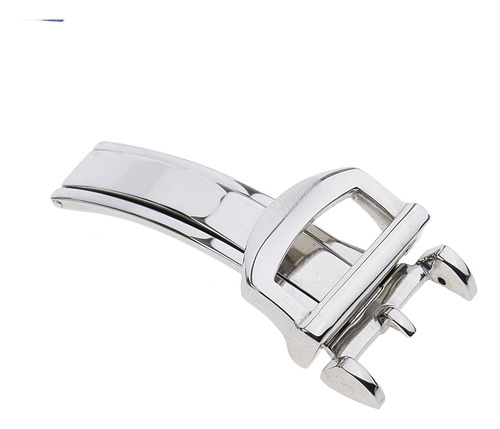 2 Hebilla Plegable De Material Acero Inoxidable De 16 Mm