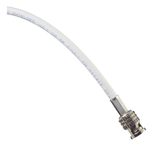 Cable De Conexión Bjc High-flex 3g / 6g Hd Sdi Blanco De 25