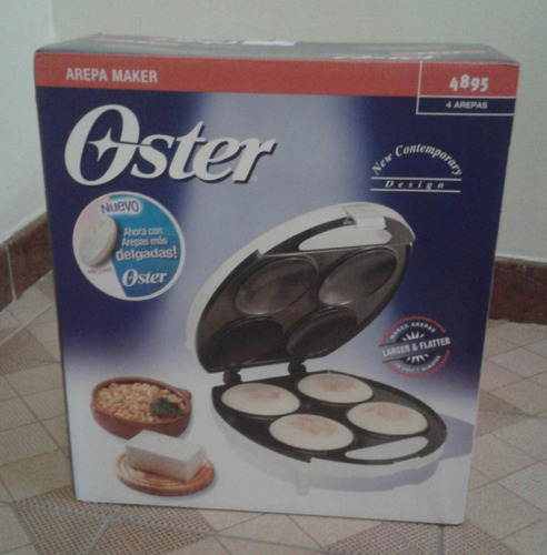 Tosty Arepa Para 4 Arepas, Marca Oster, Modelo 4895