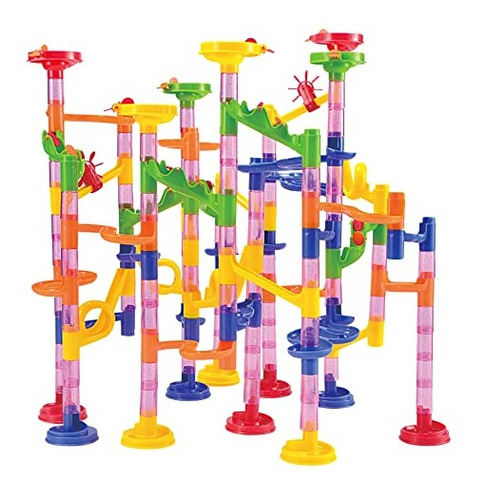 Juego De Construcción Compacto Marble Run De Joyin, 196 Piez