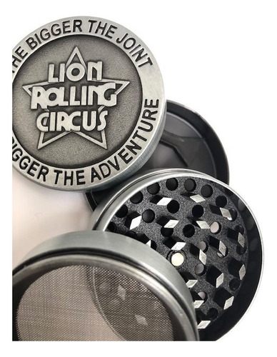 Picador Grinder Metal 4 Partes Lion Rolling Circus