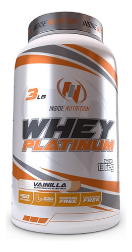 Proteína Whey Platinum 3 Libras - L a $79800