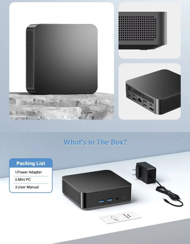 Mini Pc Intel N5095 / Disco M.2 1tb / 8gb Memoria Ram