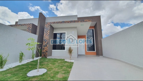 Casa Nova Em Eucaliptos - Fazenda Rio Grande, Pr - 1117