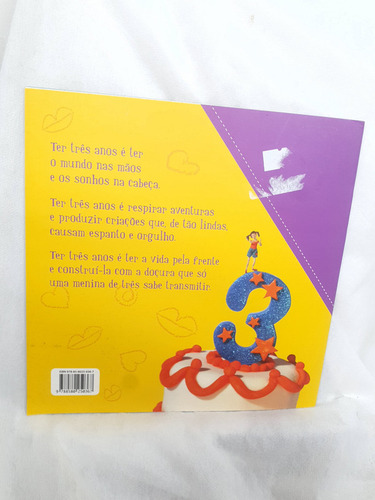 Livro Menina De Três - Luiza Meyer (Usado)