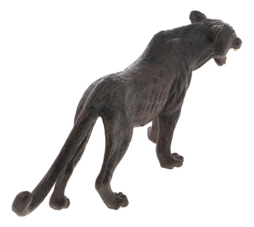 Juguete Realista Pantera Animal De Fauna Estatua Figura