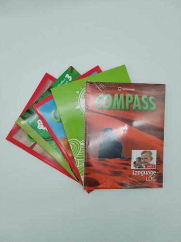 Pack 5 Libros Compass Primary-3 (language+phonics+science+)