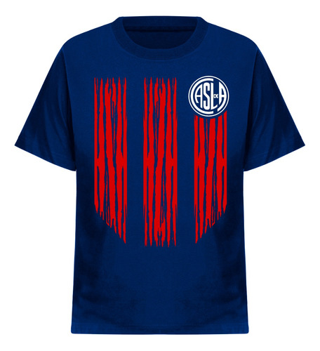 Remeras San Lorenzo Almagro Niños Club Escudo Cuervo