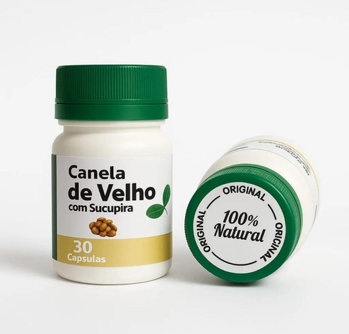 Kit 05 Frasco Canela De Velho Natural Naturais Planta