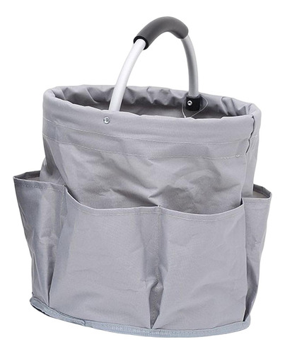 Cesta De Picnic De Gran Capacidad Bolsa De Aseo Para Gris
