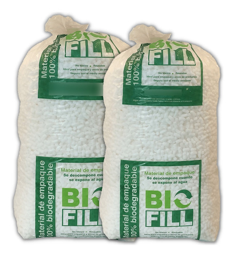 Relleno Cheto Biodegradable Biofill 2 Pzas