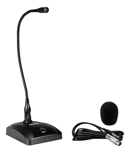 Microfone Gooseneck Lexsen Lmg-1 Mesa Com Aste