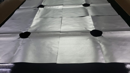 Protector De Cocina 4 Platos Fibra Aluminio