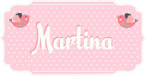 Imagen 5 de 9 de Carteles Con Nombre De Bebé I Vinilo Design