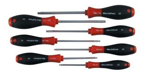 Wiha 36298 Destornilladores, Torx, Tamper Resistant, 7 Pieza