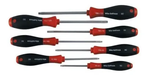 Wiha Herramienta Multiusos PocketStar TORX® Tamper Resistant  Con Taladro De 7 Unid 25128