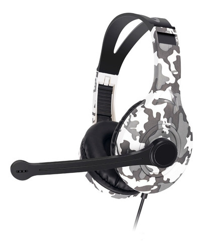 Imagen 1 de 2 de Auricular Gaming Headset Camuflado Gamer Con Microfono