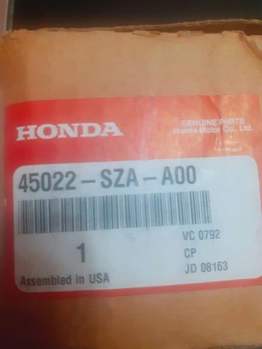 Pastillas Honda Pilot Original 45022-sza-a0