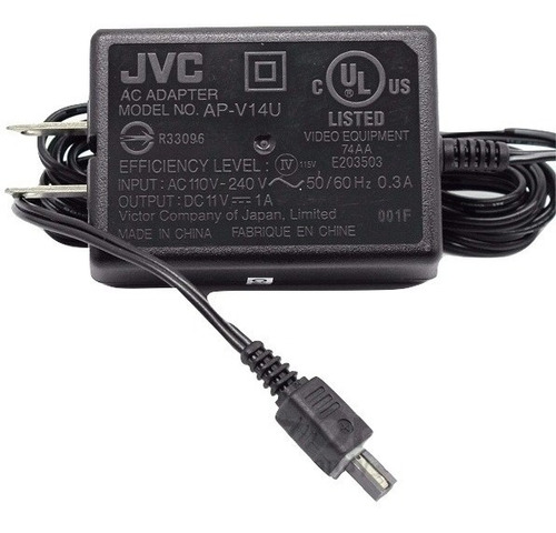 Adaptador Fuente Jvc Gr-d23 Gr-sxm30 Gz-mc500 Gz-ms90 Gzmg21