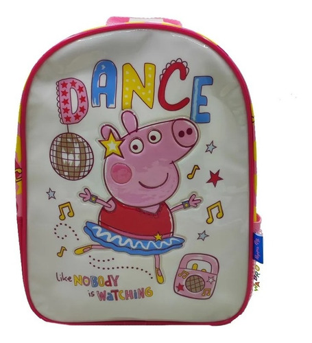 Mochila Espalda Peppa Pig 12 Basica Wabro Sharif Express