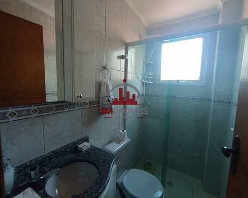 Apartamento Mobiliado Com 01 Dormitório Na Tupi Praia Grande - Ap02663 - 69311360