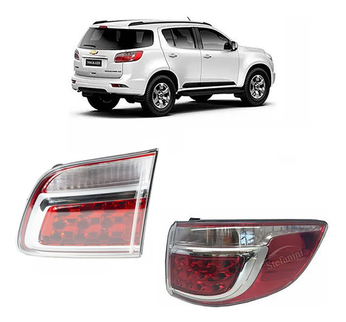 Lanterna Tras Direita Original Completa Led Trailblazer